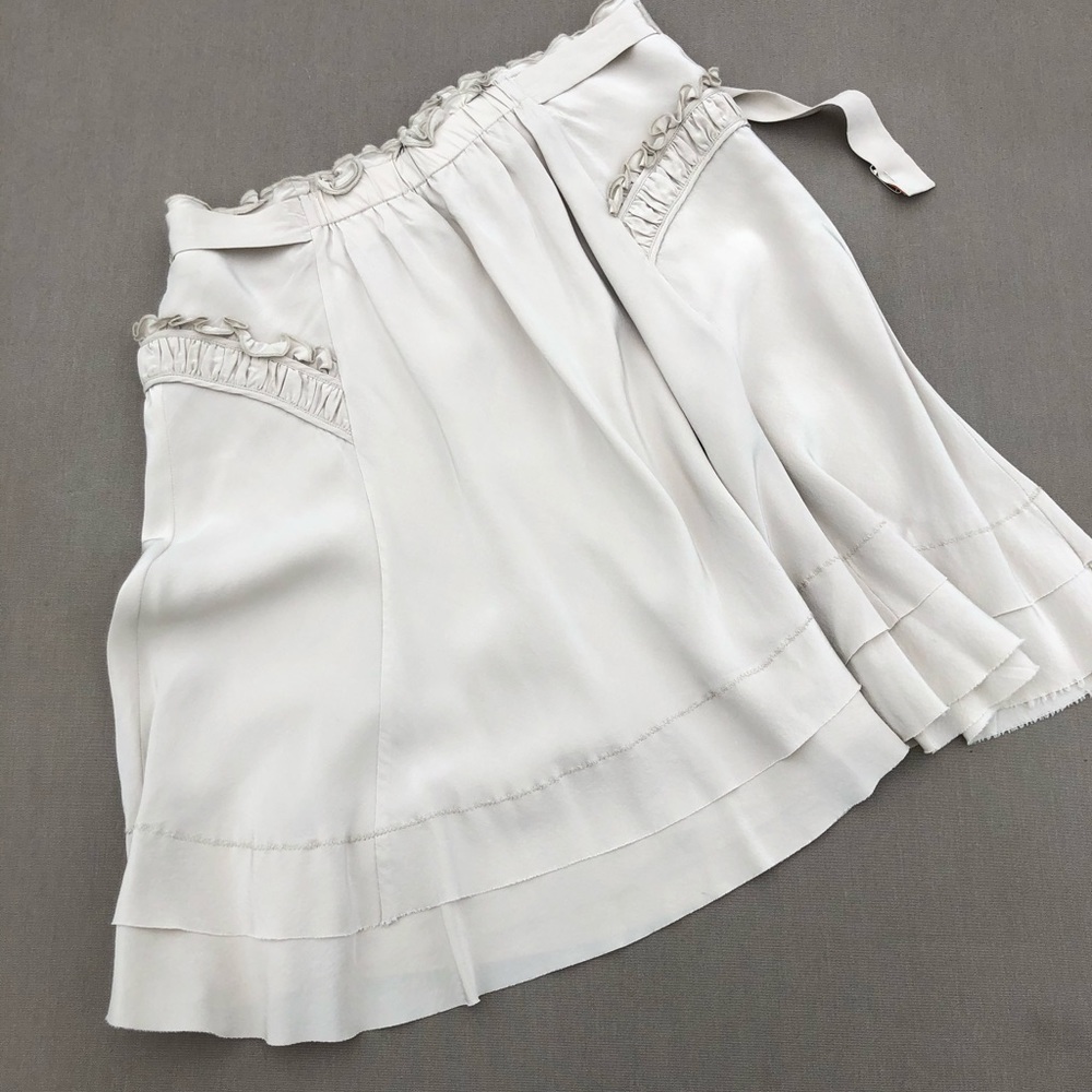 BCBG silk skirt, size S